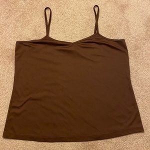 Studio 1940 brown camisole